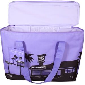 Trader Joe's Large Purple Insulated Bag (8 Gallon)